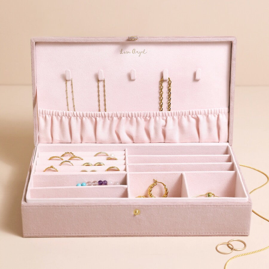 Large Quilted Jewellery Box