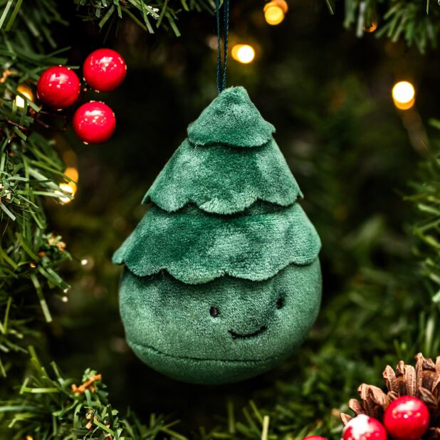 Jellycat Festive Folly Christmas Tree Decoration
