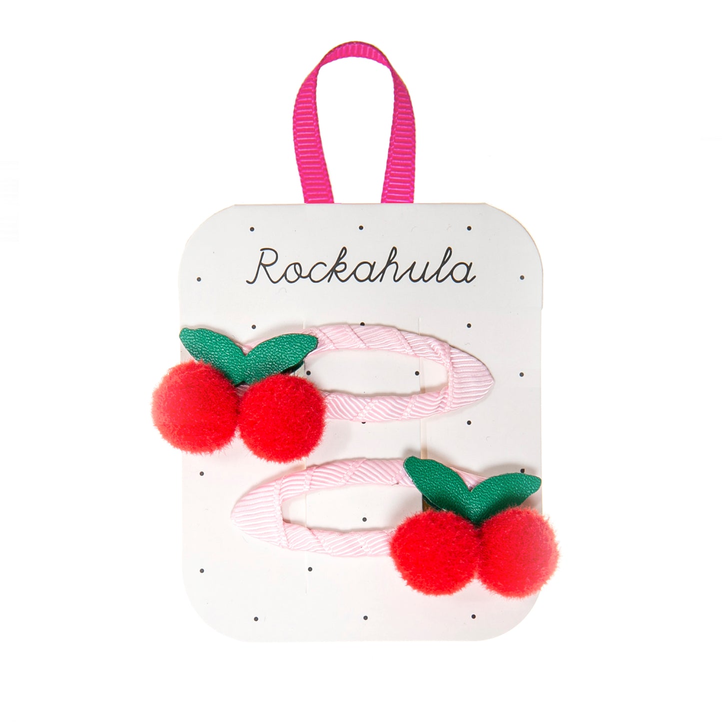 Rockahula Pom Pom Cherry Clips