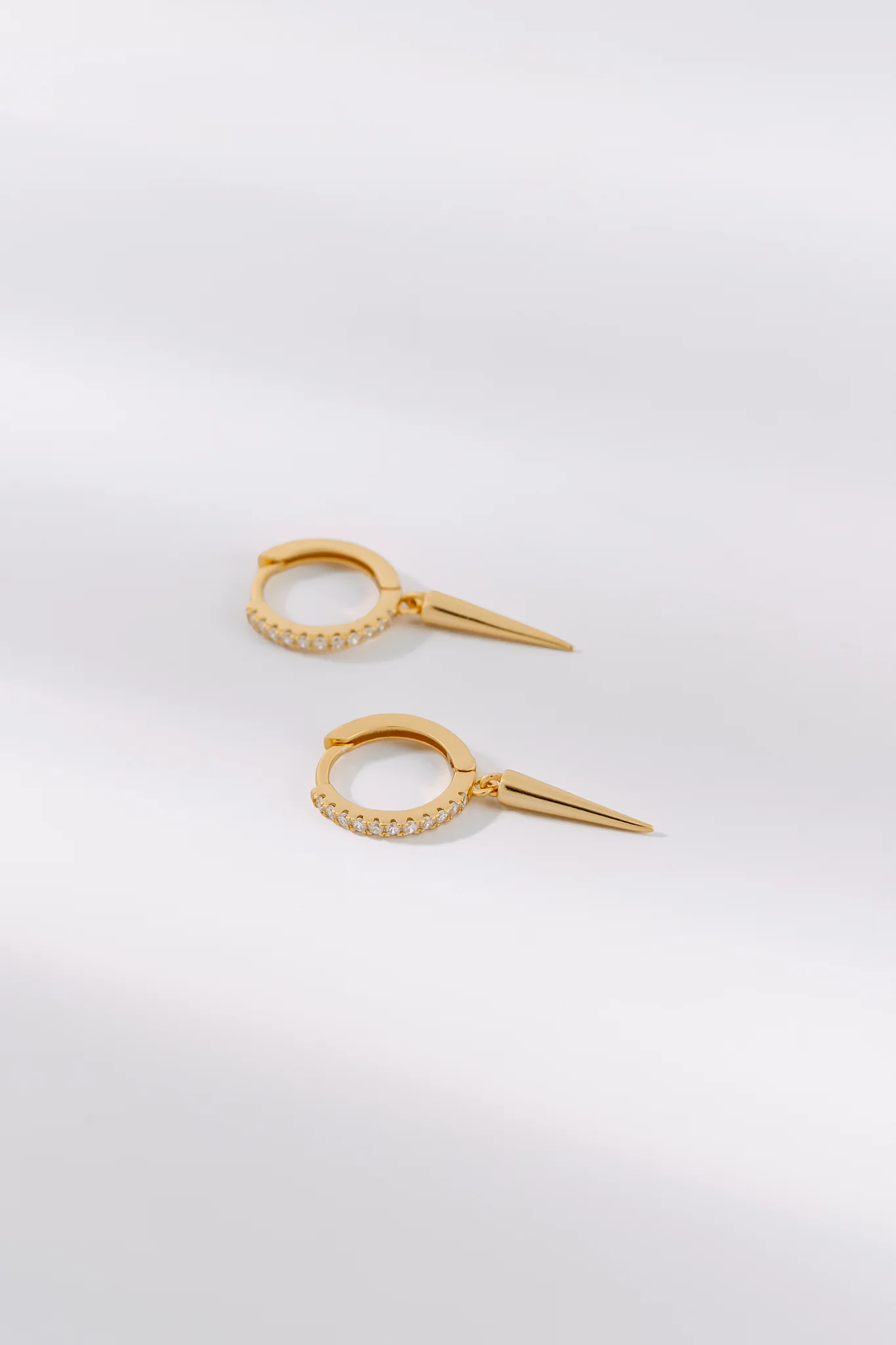 Edie Spike Huggies Gold - One Dame Lane