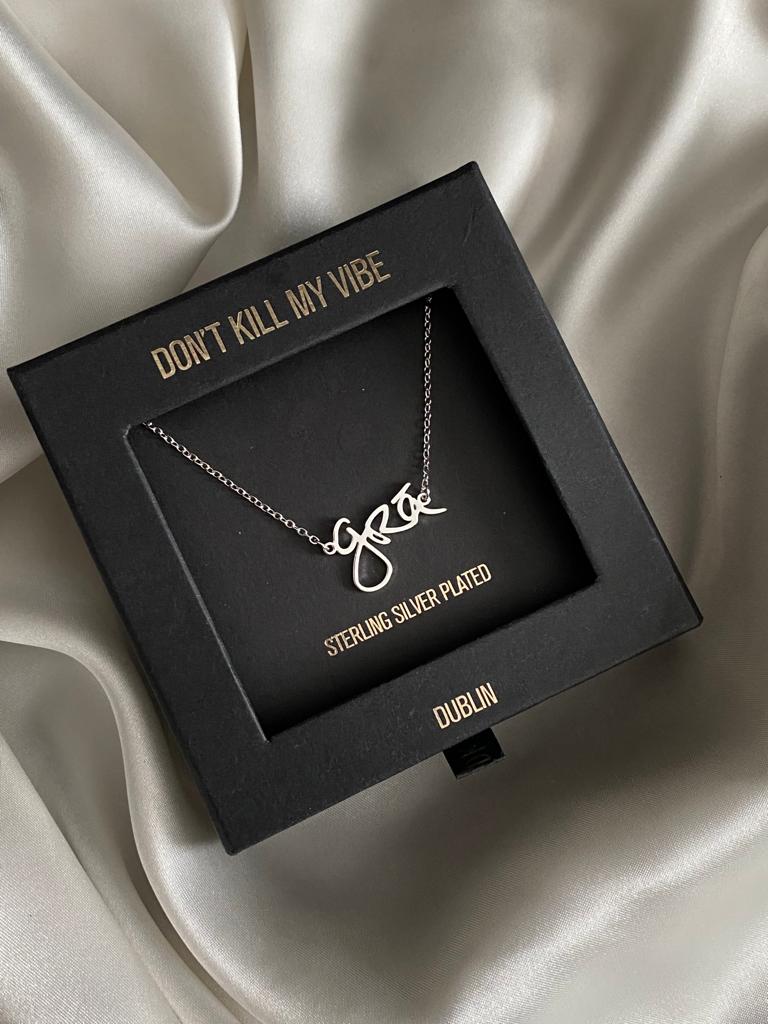 Grà Necklace -Silver