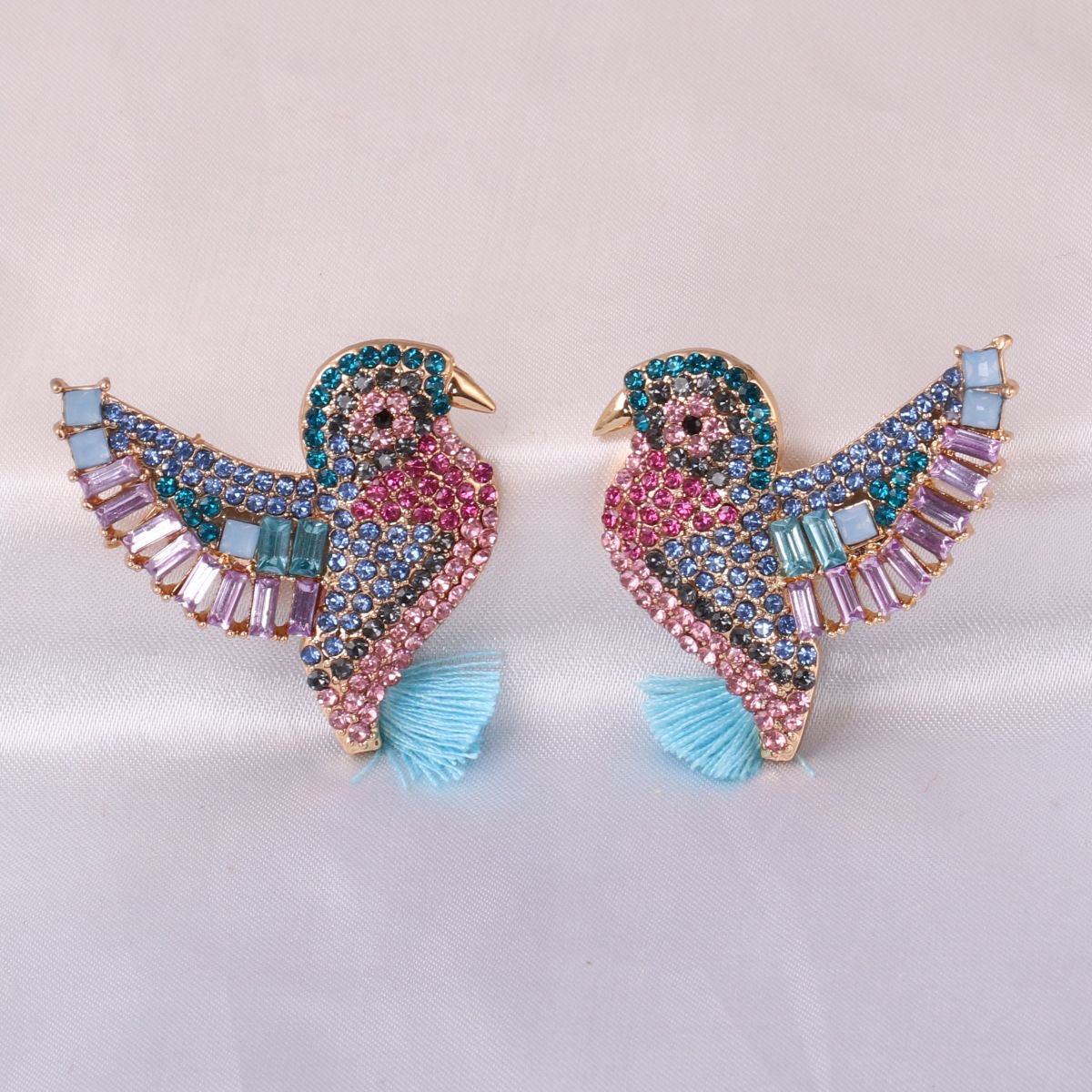Jewelled Hummingbird Earrings