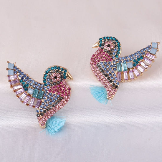 Jewelled Hummingbird Earrings