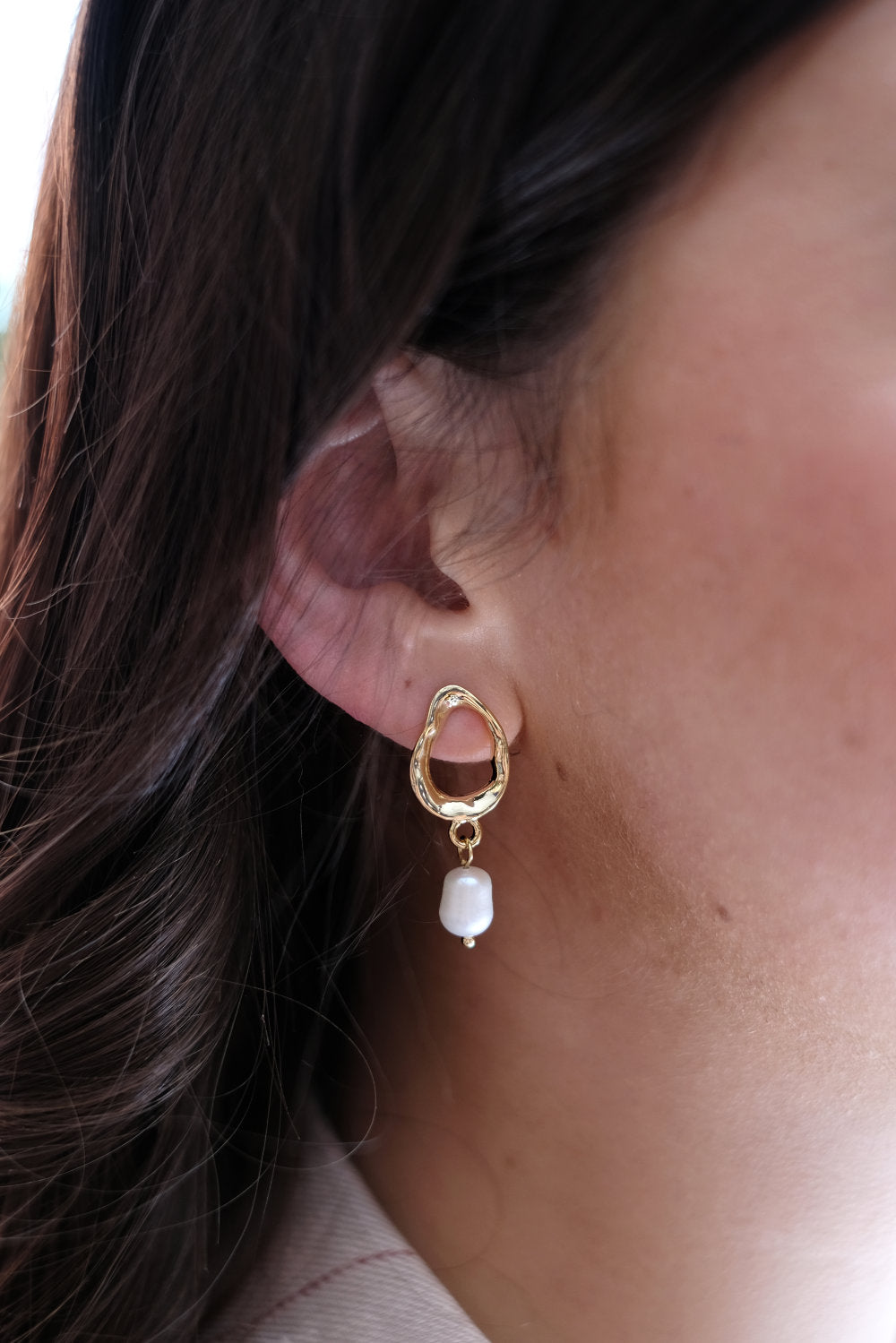 Sadie Pearl Drop Earrings
