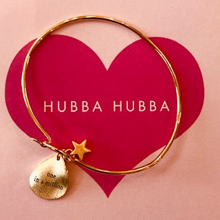 'One in a Million' Gold Bangle