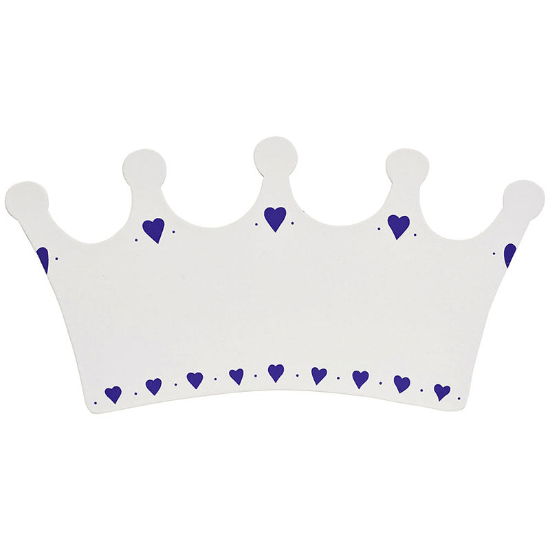 White Crown Plaque, Short