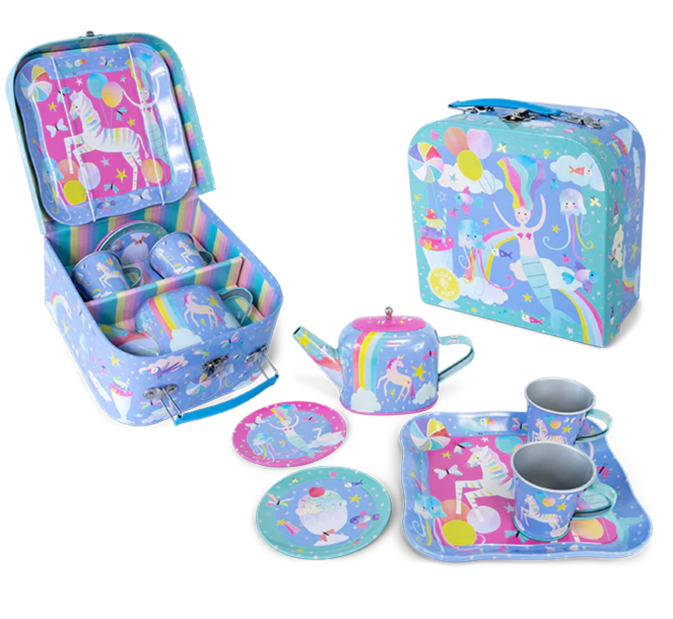 Floss & Rock Fantasy Tin Tea Set