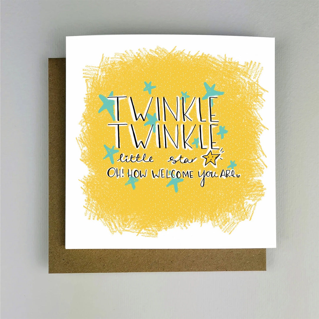 Twinkle Twinkle Little Star Greeting Card