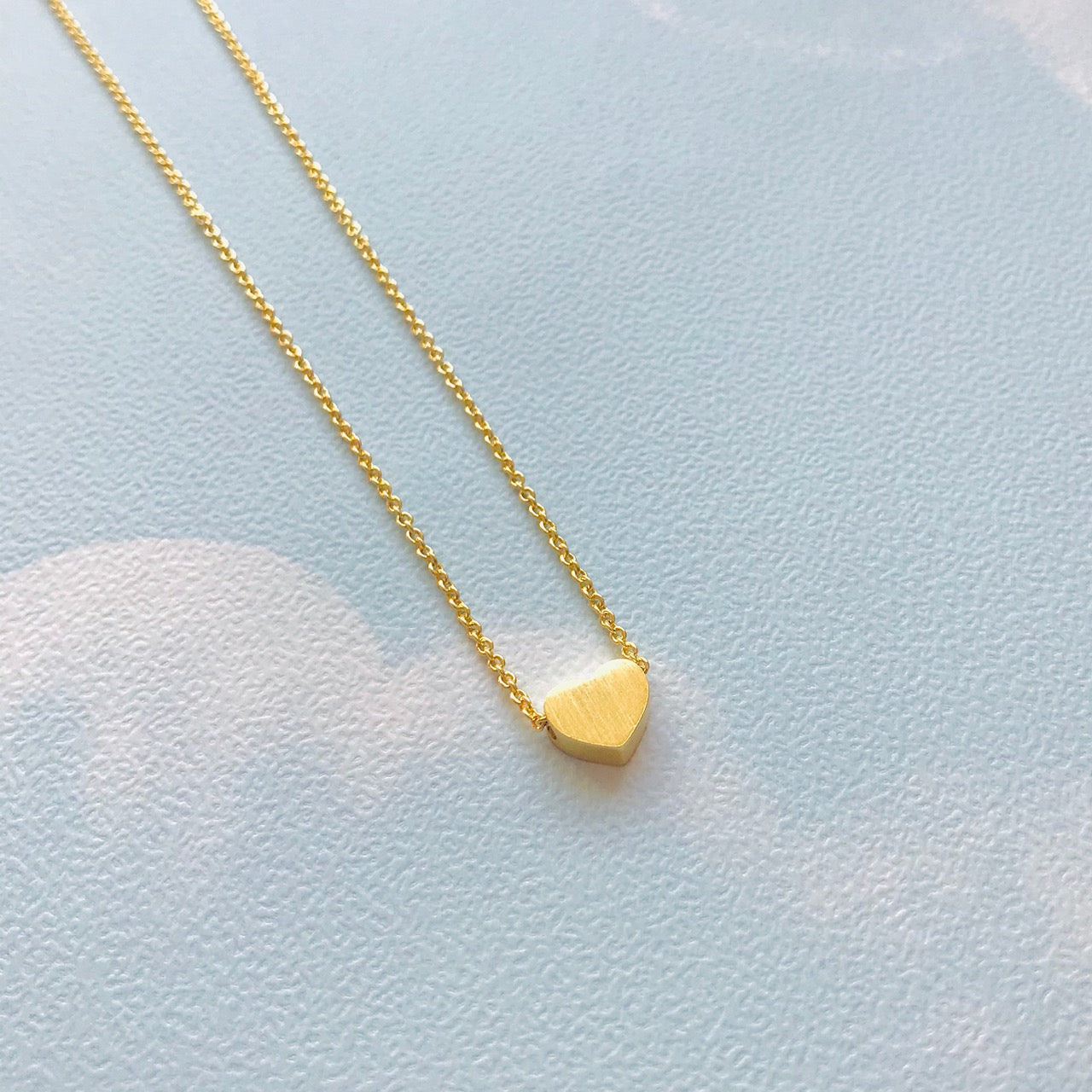 Love Heart Gold Pendant