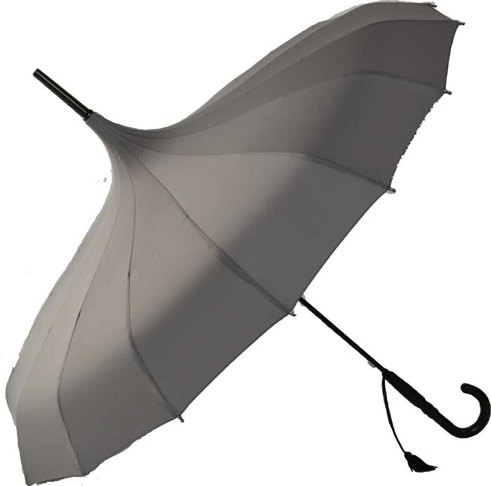 Grey Pagoda Umbrella