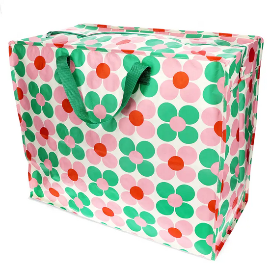 Jumbo Storage Bag Flowers