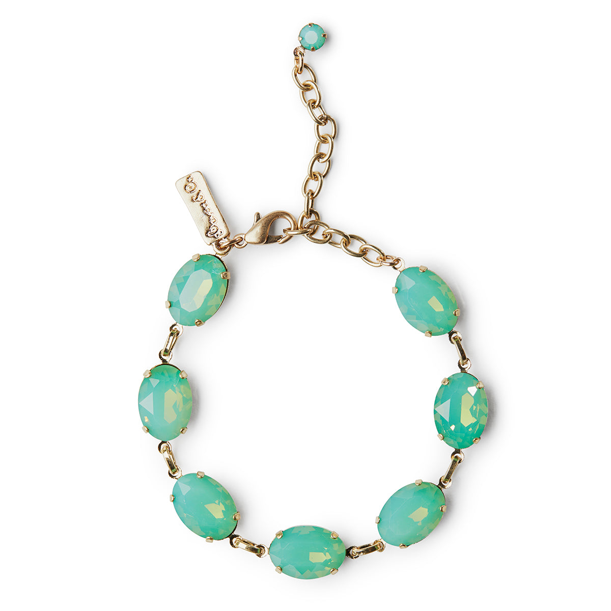 Load image into Gallery viewer, Green Opal Bracelet
