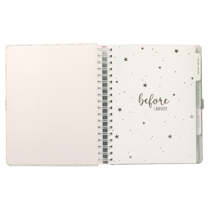 Busy B Baby Journal Pink