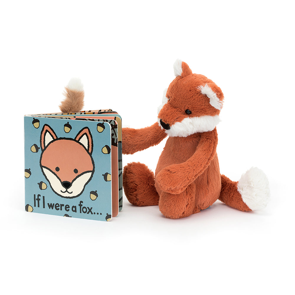 Jellycat Bashful Fox & Book