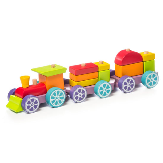 Wooden Stacking Train