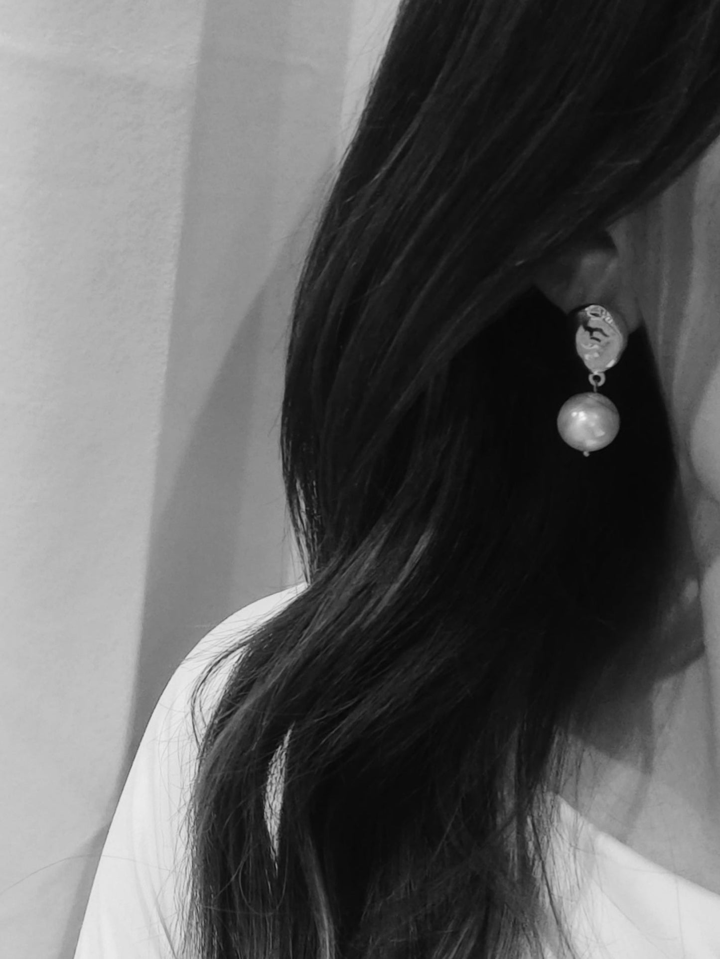 Kyna Maree - Dawn Gold & Pearl Stud Earrings