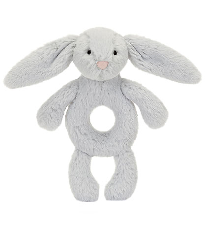Jellycat Bashful Silver Bunny Rattle