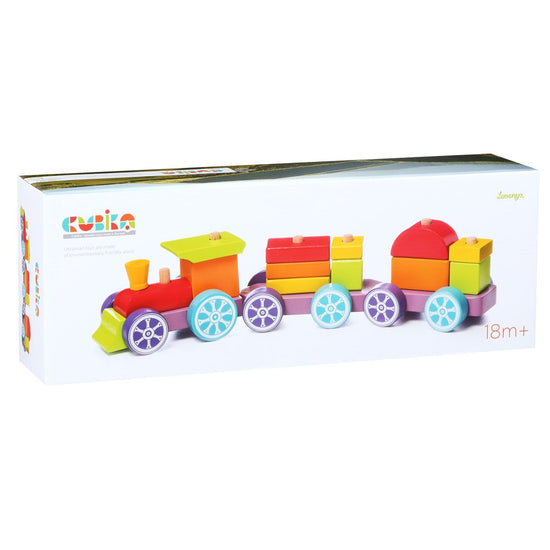 Wooden Stacking Train