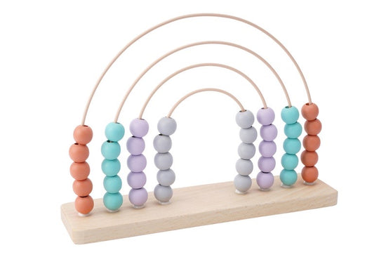 Wooden Rainbow Abacus