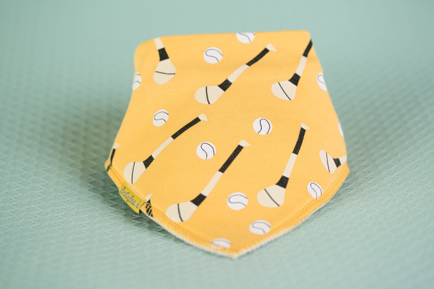 Babyboo Yellow GAA Bandana Bib