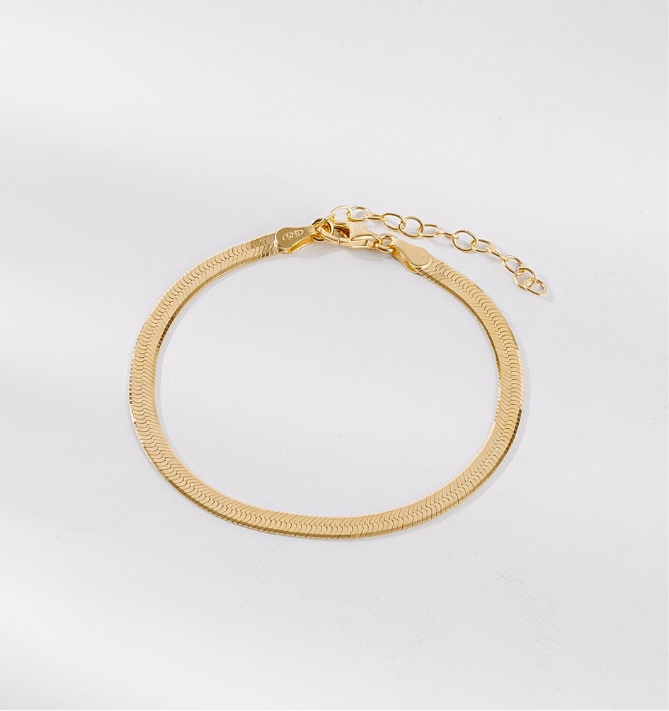 One Dame Lane Snake Chain Bracelet