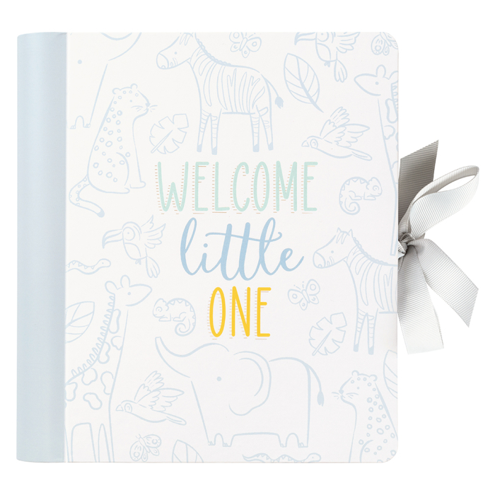 Busy B Baby Journal Blue