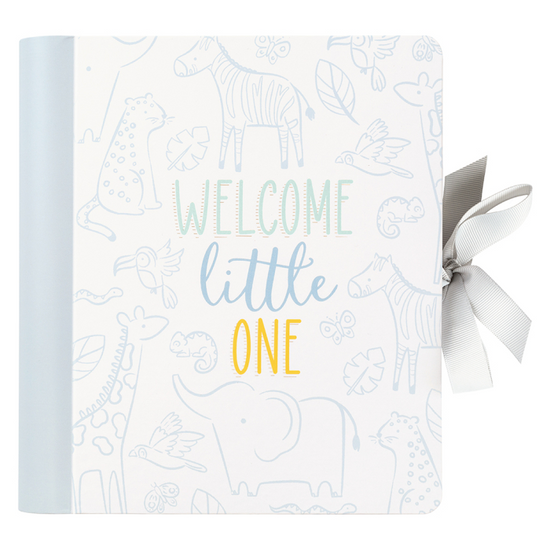 Busy B Baby Journal Blue