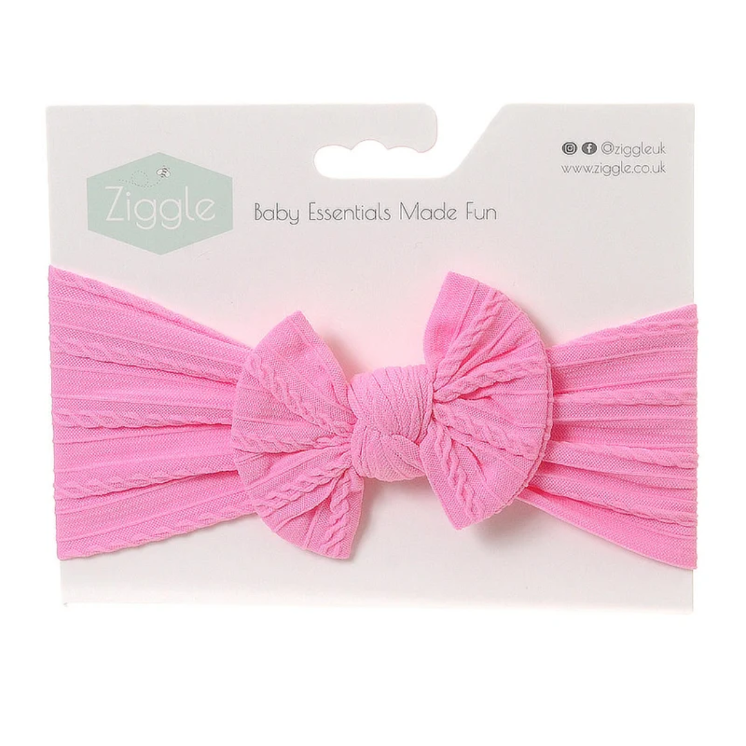Ziggle - Bright Pink Headband