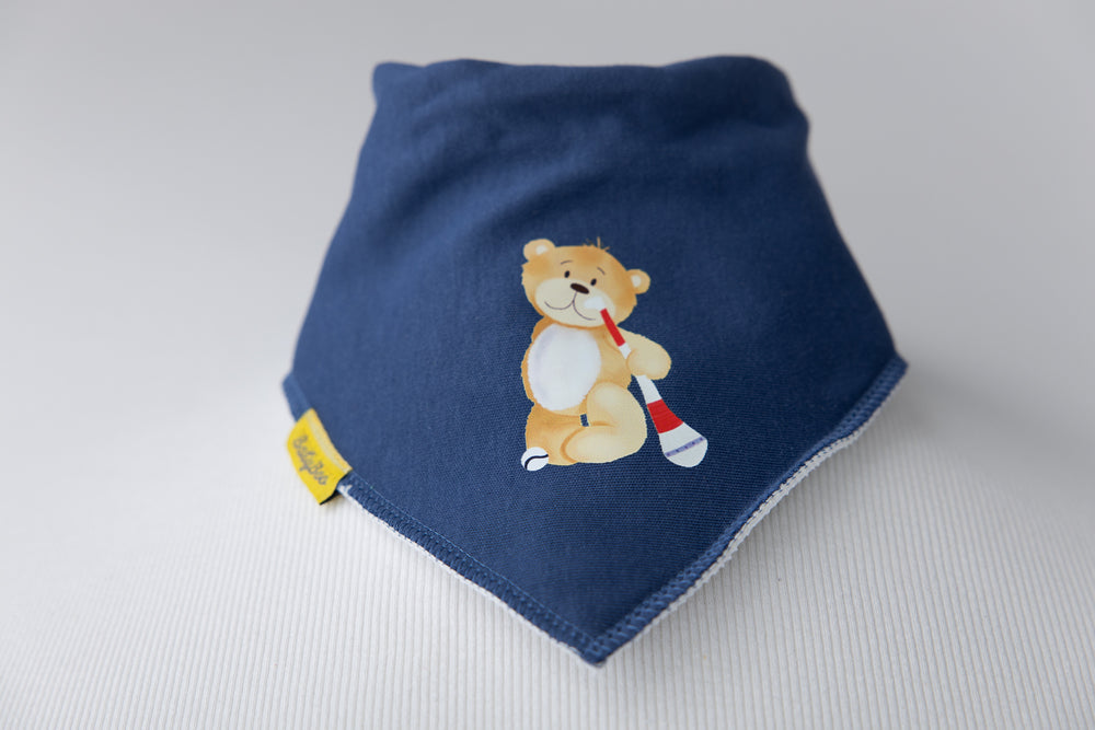 Babyboo Bandana Bib - Puc about with teddy