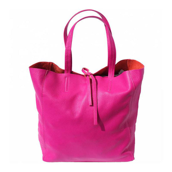 Babila Pink Leather Bag