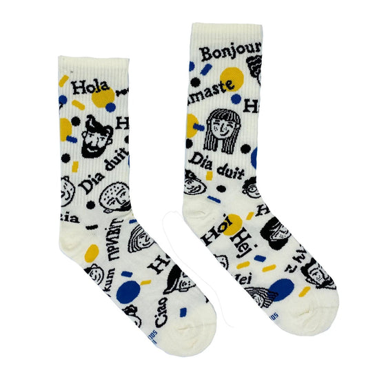 Greetings Socks- Irish Socksciety Size 3-7