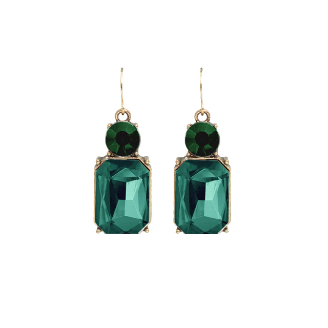 Angie Earring Emerald Green