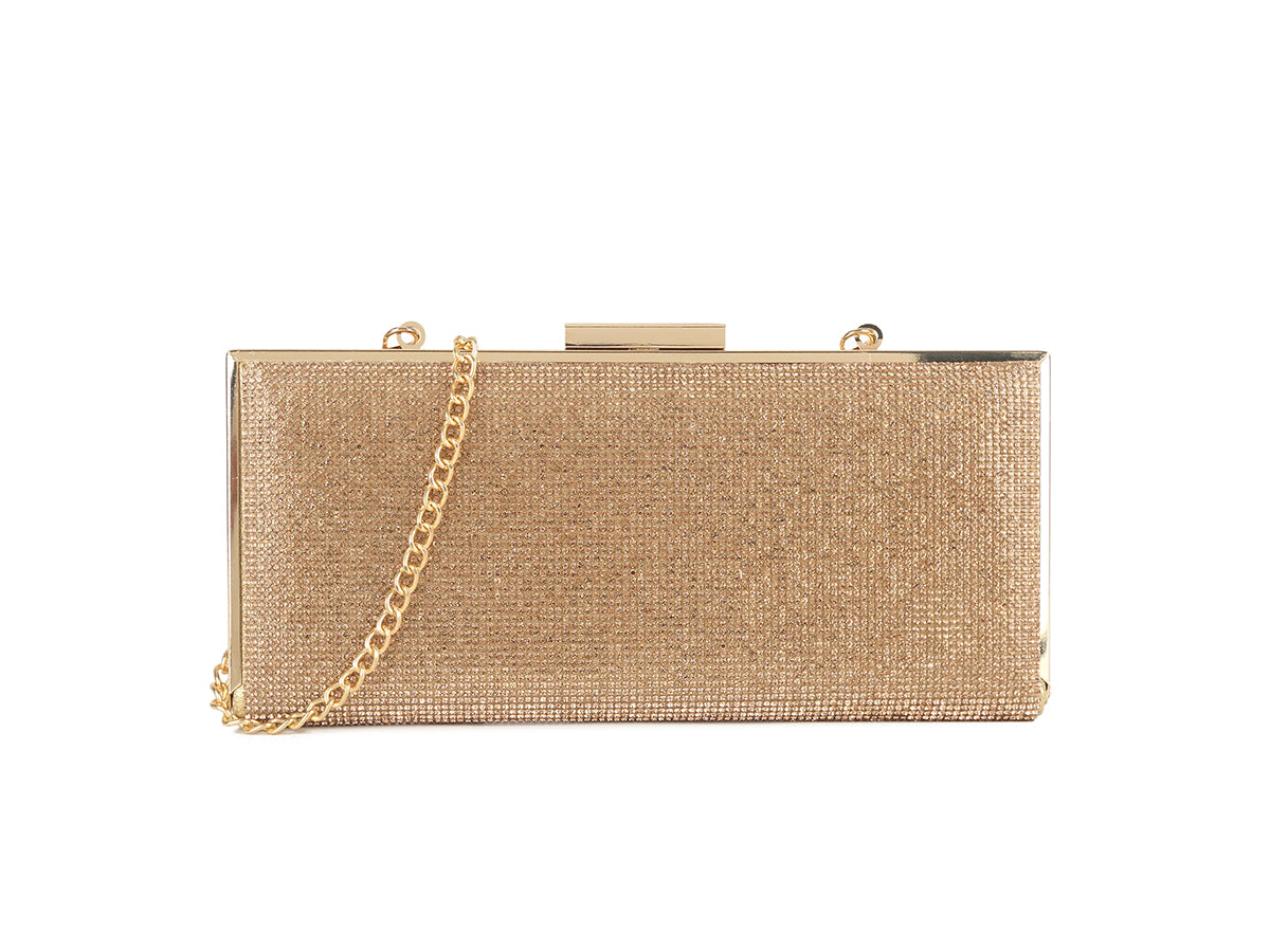 Gold Slimline Clutch