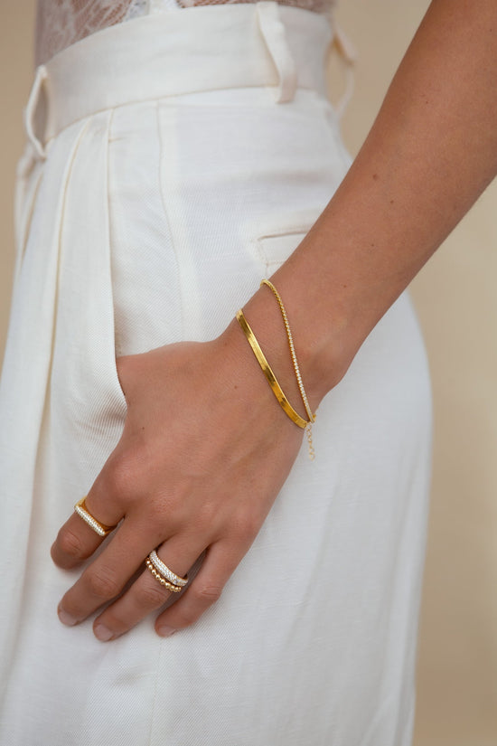 One Dame Lane Snake Chain Bracelet