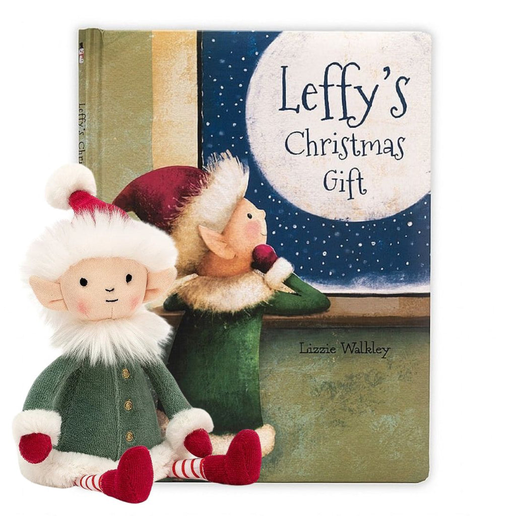 Jellycat Leffy Elf Small Book Butterslip