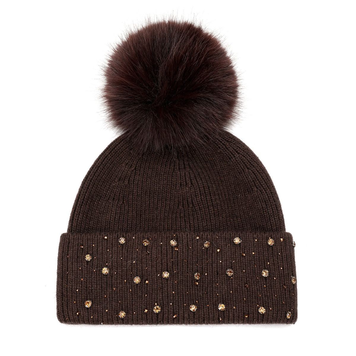 Bobble Beanie Chocolate
