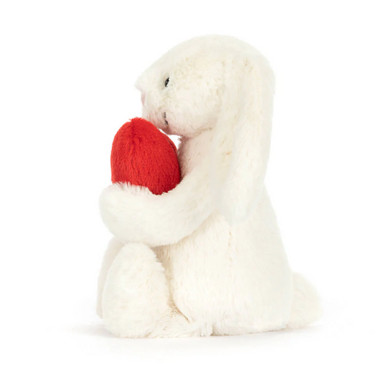 Jellycat Bashful Love Heart Bunny, Little