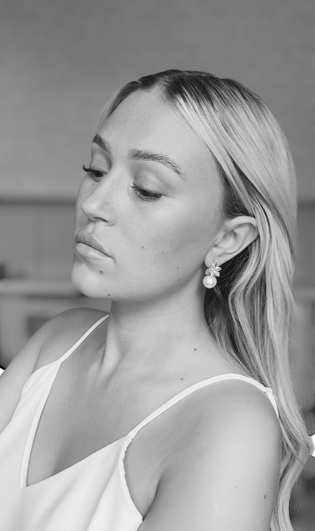 Kyna Maree - Ophelia Statement Pearl& Gold Earrings