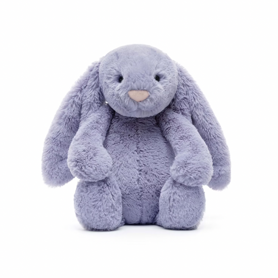 Jellycat bashful bunny viola medium size