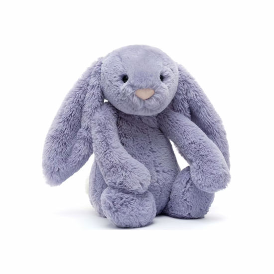 Jellycat bashful bunny viola medium size