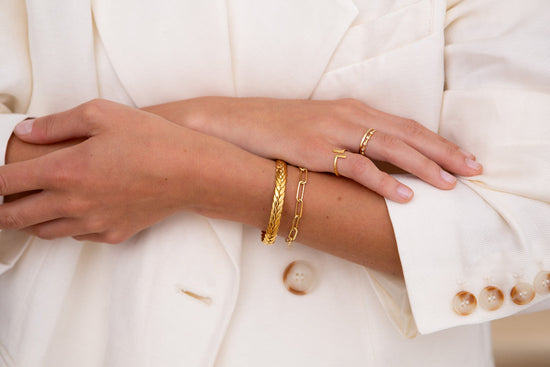 One Dame Lane - Paperclip Bracelet