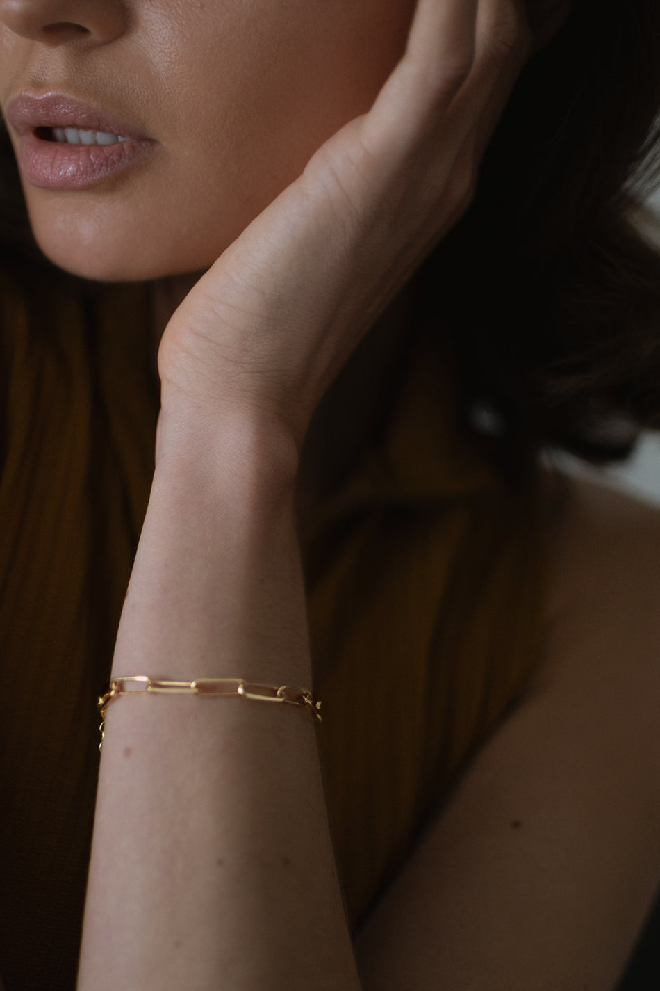 One Dame Lane - Paperclip Bracelet