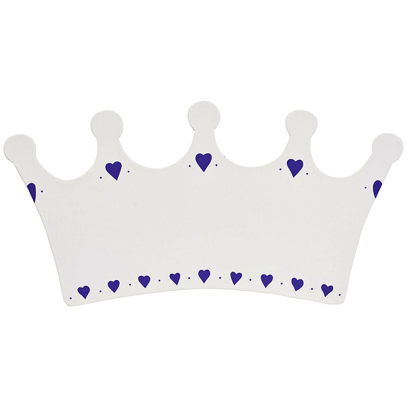 Load image into Gallery viewer, White Crown Plaque, Short
