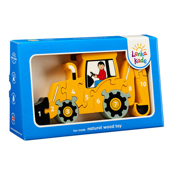 Load image into Gallery viewer, Yellow Digger Jigsaw 1-10
