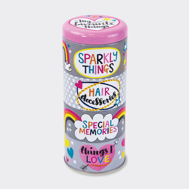 Rachel Ellen Stacking Tins - My Favourite Things | Butterslip