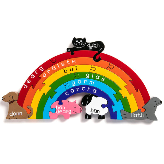 Rainbow Jigsaw Puzzle Irish
