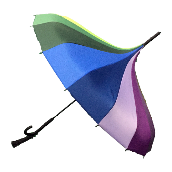 Load image into Gallery viewer, Rainbow Pagoda Umbrella
