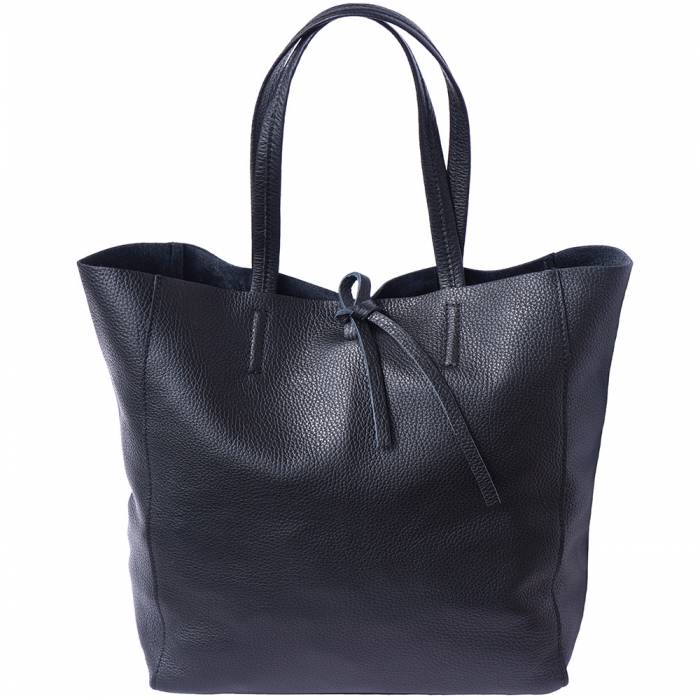 Babila Black Leather Bag