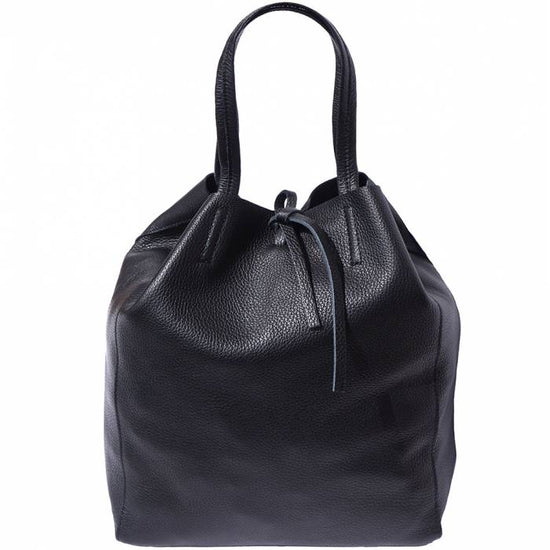 Babila Black Leather Bag