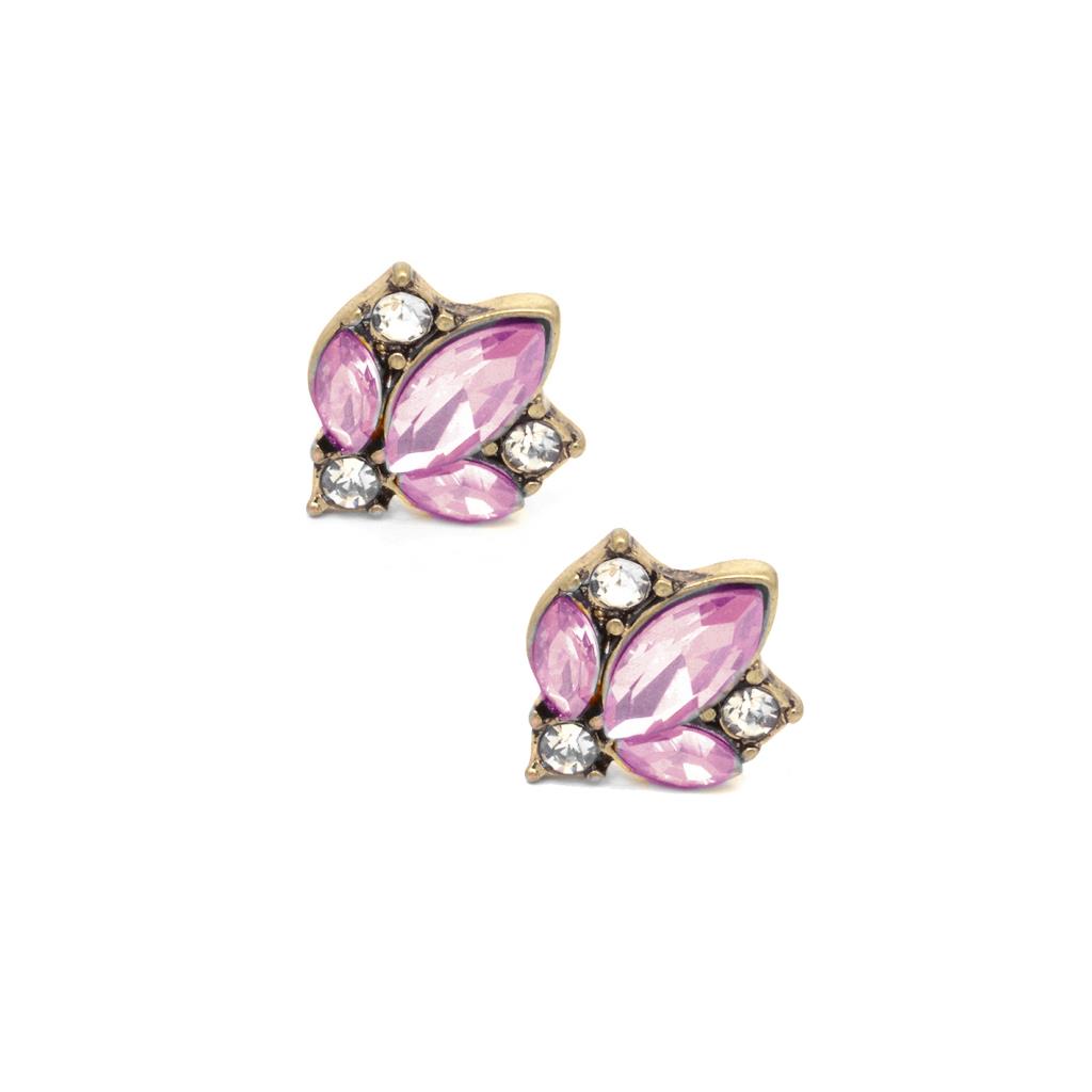 Load image into Gallery viewer, Angel Stud earring pink
